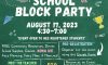 Back To School Block Party Bash