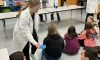THS STEM Club Teaches 5th Grade Lesson in Physical Science